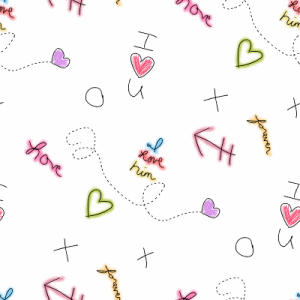 Tumblr, cute, love forever, pink, HD phone wallpaper