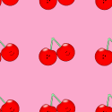 Red and Pink Cherry Background