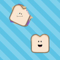 Peanut Butter and Jelly Sandwich Background