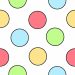 Tiny Colorful Polka Dot Background