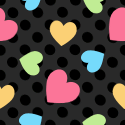 Swirly Heart Background