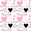 Black and Pink Love Background