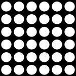 Black White and Pink Polka Dot MySpace Layout