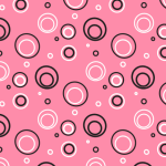 Black Pink and White Retro MySpace Layout