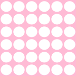 Pink and White Polka Dot MySpace Layout
