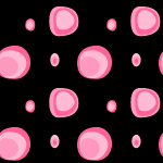 Funky Retro Black and Pink MySpace Layout
