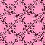 Pink and Black Pattern MySpace Layout