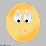 Sad Smiley MySpace Layout