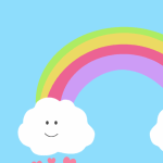 Rainbow MySpace Layout