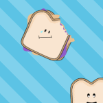 Peanut Butter and Jelly MySpace Layout