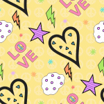 Cute Love MySpace Layout