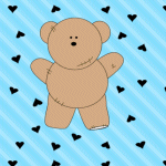 Teddy Bear MySpace Layout