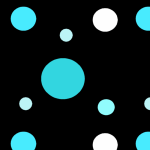 Turquoise and Black Polka Dot MySpace Layout