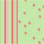 Stripes and Flowers