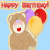 Birthday Glitter Graphics