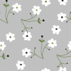 White Flower MySpace Layout