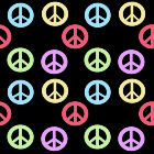 Cute Peace Sign Background