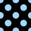 Black and Blue Polka Dot Background