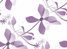 Purple and White Flower Background