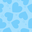 Blue Heart Background