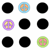 Polka Dot Peace Sign
