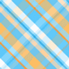 Blue Orange and White Plaid Background