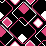 Pink and Black Square Background