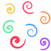 Colorful Swirly Background