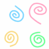 Swirly Pastel Background